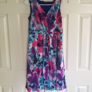 GUC Jones New York multi colored dress